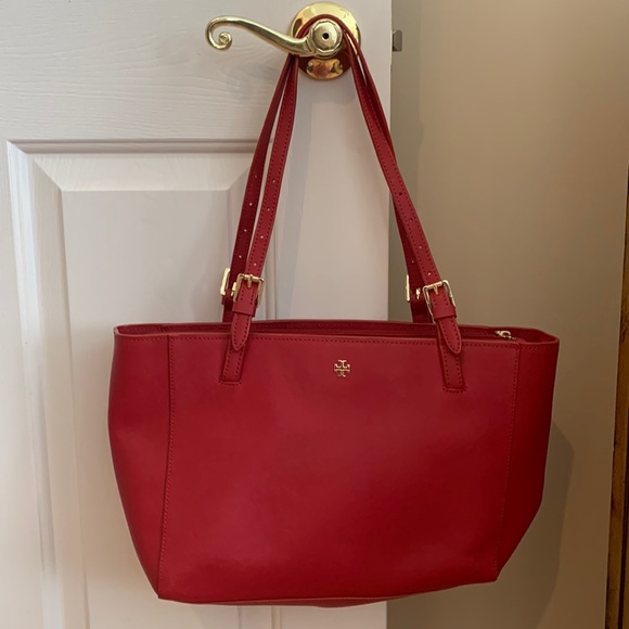 Tory Burch Handbags - Tory Burch Small York tote - excellent condition. Kir Royal color